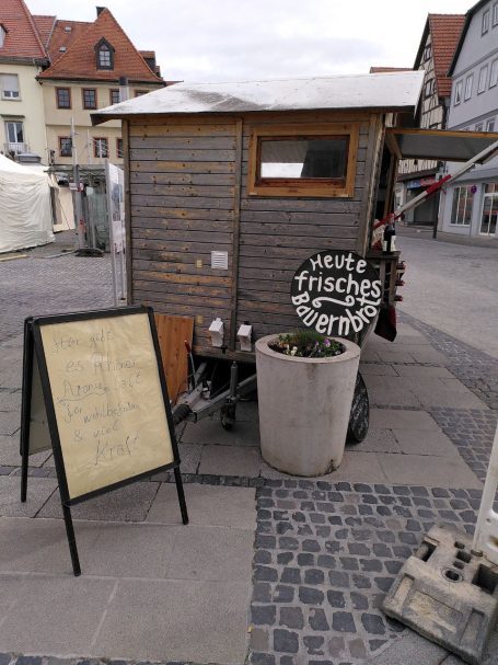 Markt besuch Bad Neustadt Saale